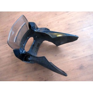 Yamaha XJ600S topkuip met kupruit / bovenkuip / top kuip boven / windscherm Yamaha XJ600S topkuip met kupruit / bovenkuip / top kuip boven / windscherm